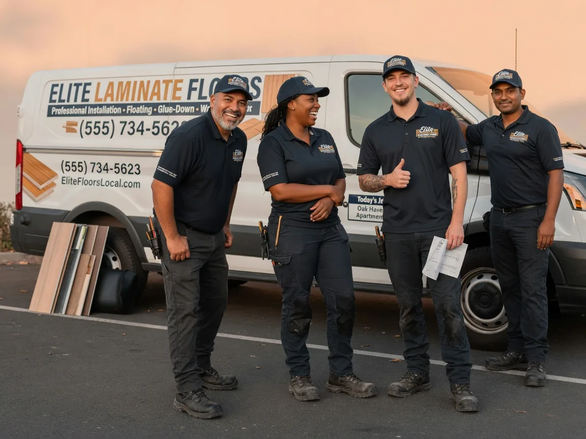 Laminate flooring installation company in Slovan, PA
